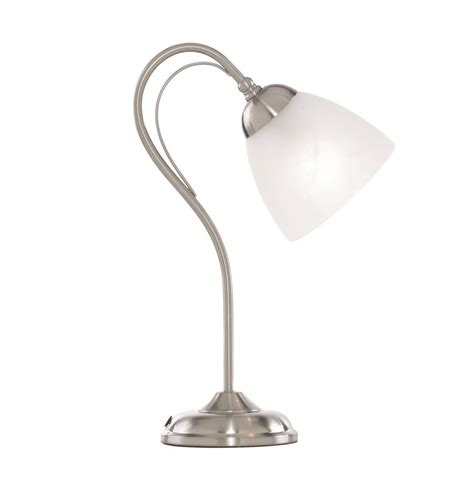 barcelona  light table lamp satin chrome  litecraft
