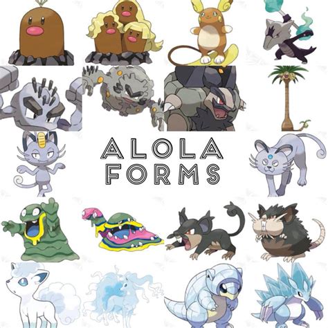 alolan forms coming  pokemon