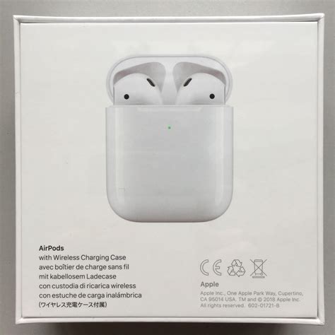 apple airpods  wireless charging case  version   generation gen  audio