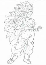 Goku Saiyan Super Coloring Pages Drawing Ssj Ball Dragon Gohan Gotenks Drawings Sketch Printable Color Colorings Pencil Print Camaro Getcolorings sketch template