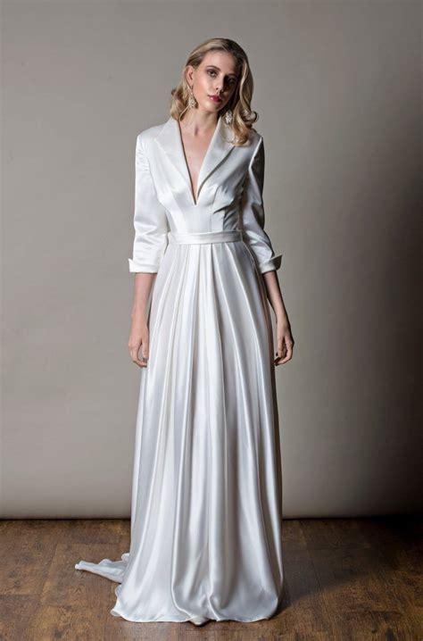 Beautiful And Elegant Satin Dress With Pleated Skirt