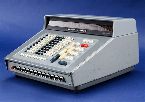 sharp compet cs  electronic calculator national museum  american history