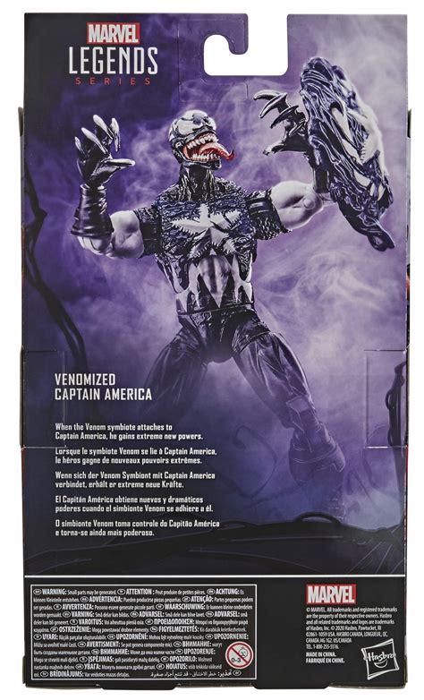 Marvel Legends Movie Cable And Venomized Captain America Up
