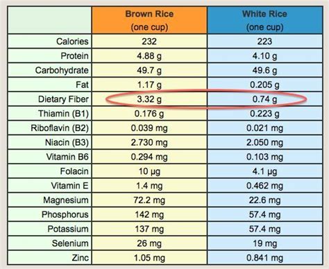 brown rice has vital nutrients such as niacin thiamine potassium