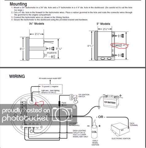 sunpro tachometer wiring diagram