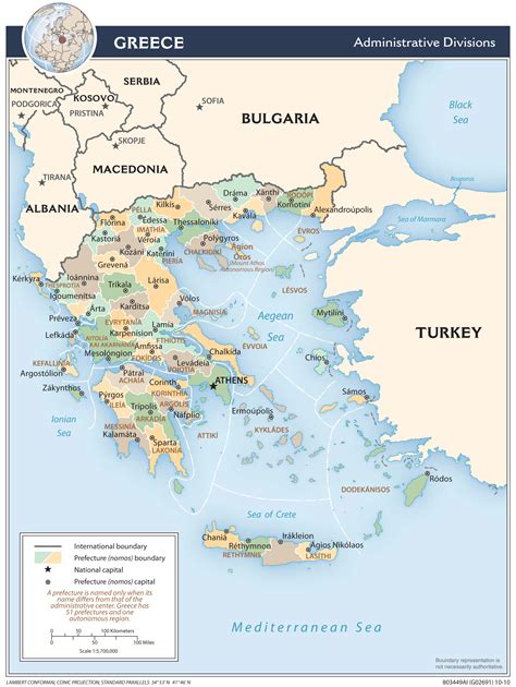 landkarten von griechenland maps  greece