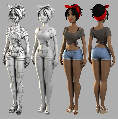 3ds max character creation character modeling 3d character character