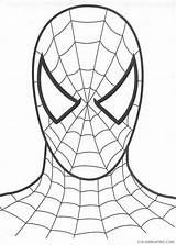 Coloring4free Spiderman Coloring Pages Printable Upside Hanging Down sketch template