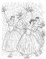 Ballerina Coloring Pages Colorkid sketch template