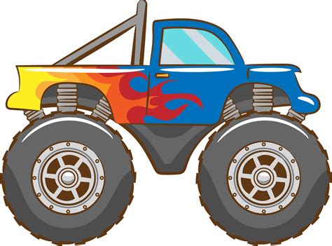 monster truck png graphic clipart design  png