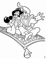 Aladdin Jasmine Drawing Carpet Coloring Magic Disney Pages Flying Kids Book Color Colouring Princess Online Draw Getdrawings Print Choose Board sketch template