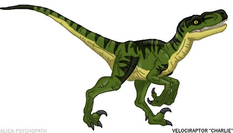 Jurassic World Raptor Squad Charlie By Alien Psychopath