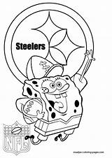 Steelers Pittsburgh Coloring Pages Logo Nfl Tuning Car Library Clipart sketch template
