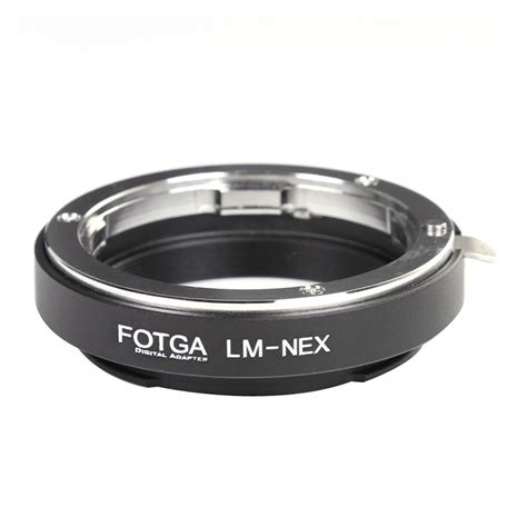 fotga lens mount adapter  leica  lens compatible  sony  mount nex   nex nex
