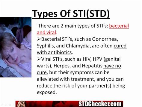 Treatment Of A Sexually Transmitted Disease P Brm