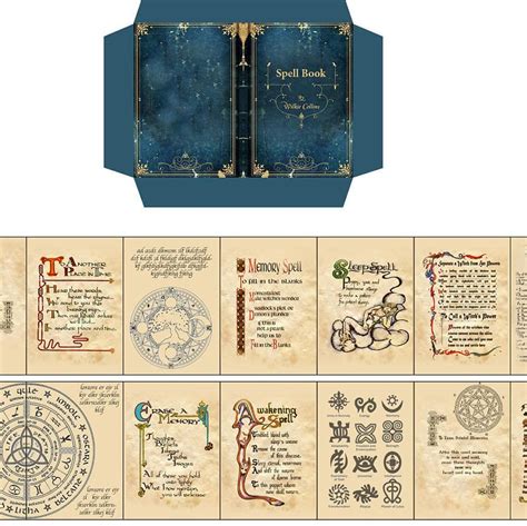 printable spell book