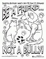 Bullying Activities Bully Coloringhome Bullies Happierhuman sketch template