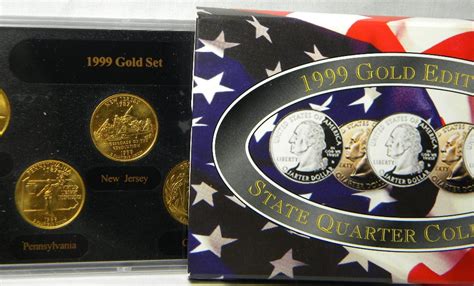 gold edition state quarter collection property room