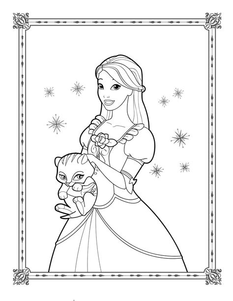 barbie queen coloring pages