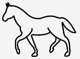 Outline Horse Pngitem sketch template