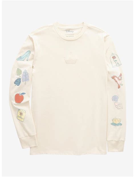 Our Universe Disney Princess Icons Long Sleeve T Shirt Boxlunch