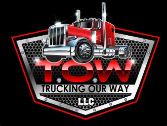 custom truck logo designs  hourslogo