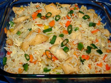 chinese chicken fried rice recipe food