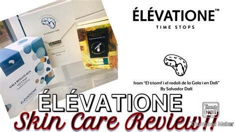 elevatione skin care review youtube