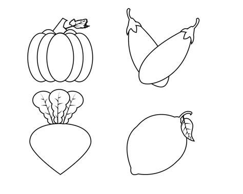 top   printable vegetables coloring pages  vegetable pin