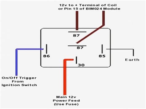 pin relay wiring diagram