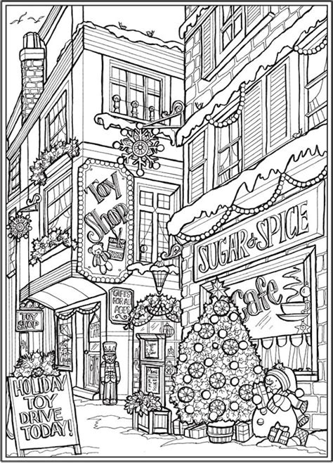 detailed christmas coloring pages background color vrogueco