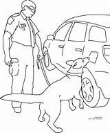 Coloring Pages Dog Drugs Service Drug Dogs Color Detection Printable Own Vehicle Designlooter Inspecting Detector Drawing Line 2700px 2239 41kb sketch template