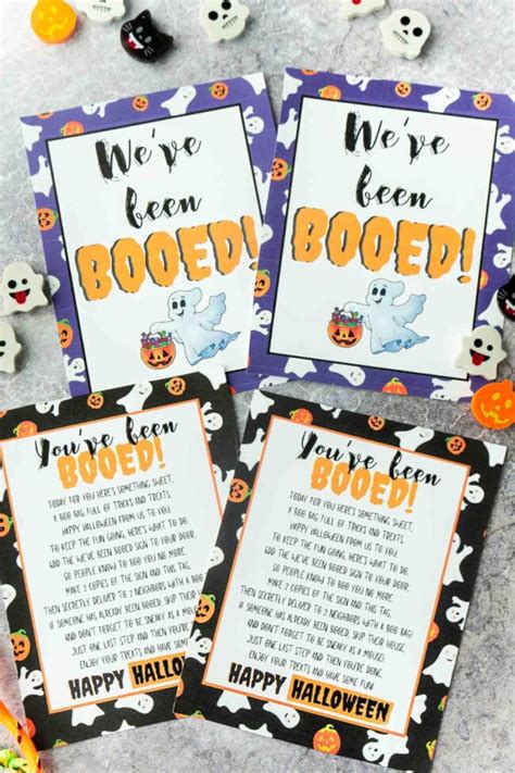 youve  booed signs halloween boo ideas play party plan