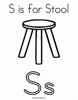 Coloring Stool Noodle Built California Usa Print Twistynoodle sketch template
