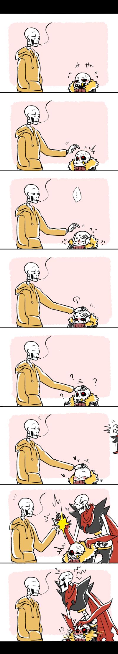 Aww Looks Like Underfell Papyrus Cares About His Brother