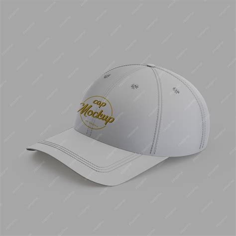 premium psd baseball cap mockup