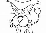 Coloring Skitty Pages Getcolorings sketch template
