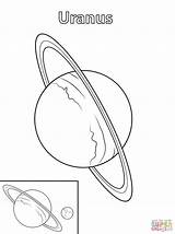 Uranus sketch template