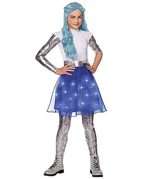 addison alien wig  kids official disney zombies costume accessory