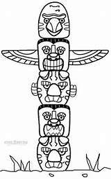 Totem Poles Totempfahl Cool2bkids Tekenen Totempaal Ausmalbilder Coloriage Indien Indianen Usable Indianer Totems Totempalen Englisch Tótem Indios Colorier Afbeeldingsresultaat Visiter sketch template