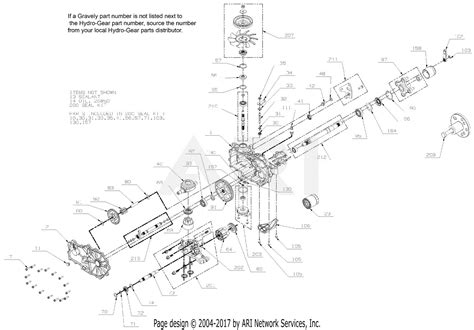 gravely   series parts diagram  transmission lh