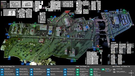 Карта маяка Escape From Tarkov
