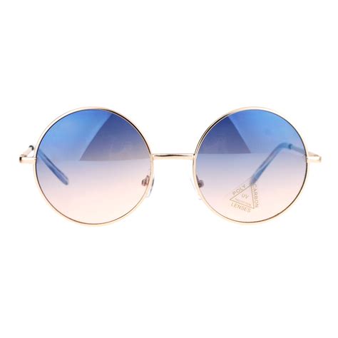 sa106 oceanic color lens round circle hippie sunglasses ebay