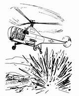 Coloring Pages Helicopter Army Military Memorial Veterans Kids Planes Drawing War Aircraft Korean Sheets Drawings Pilot Holiday Apache Sikorsky Honkingdonkey sketch template