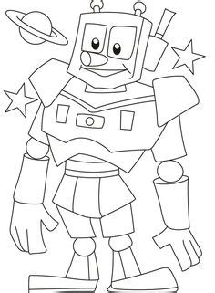 rob  robot coloring pages rob  robot cute coloring pages