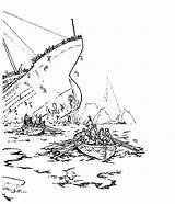 Titanic Coloring Pages Ship Navy Getdrawings Getcolorings sketch template