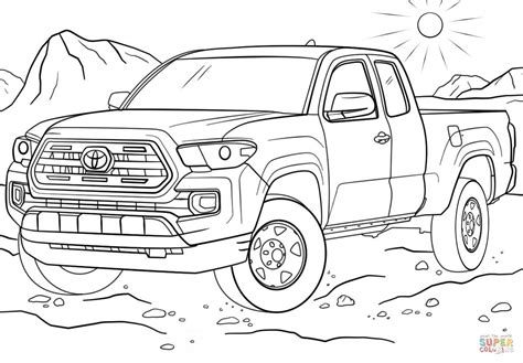 truck coloring pages  truck drawing coloring pages