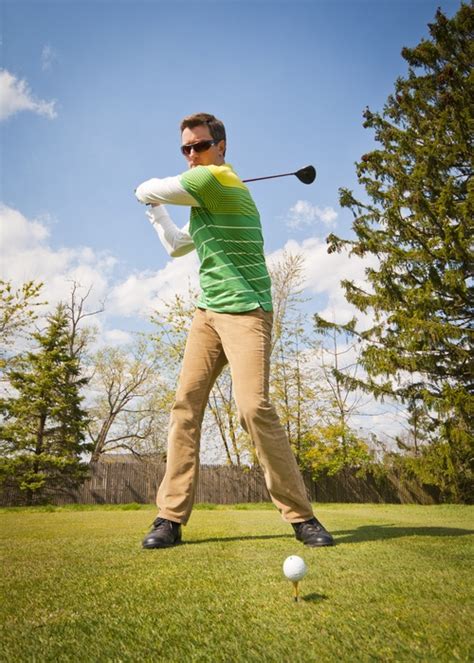 drive golf stock photo