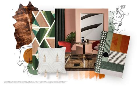 interior design tips two moodboards inspired by the mid