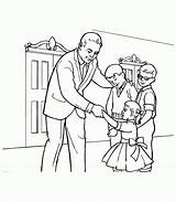 Coloring Church Pages Children Popular Kids Coloringhome sketch template